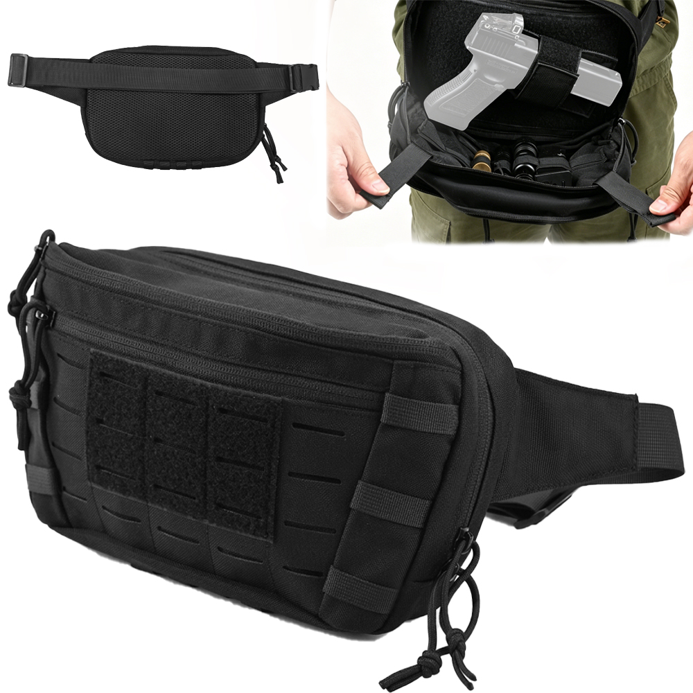 Edc Concealed Carry Holster - Tactische Pistool Heuptas CCW Fanny Pack