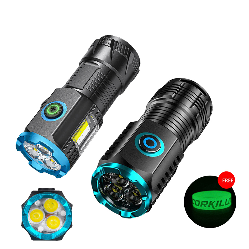 Edc Every Day Carry おもちゃ - Type-C Usb Oplaadbare Pocket Mini Led