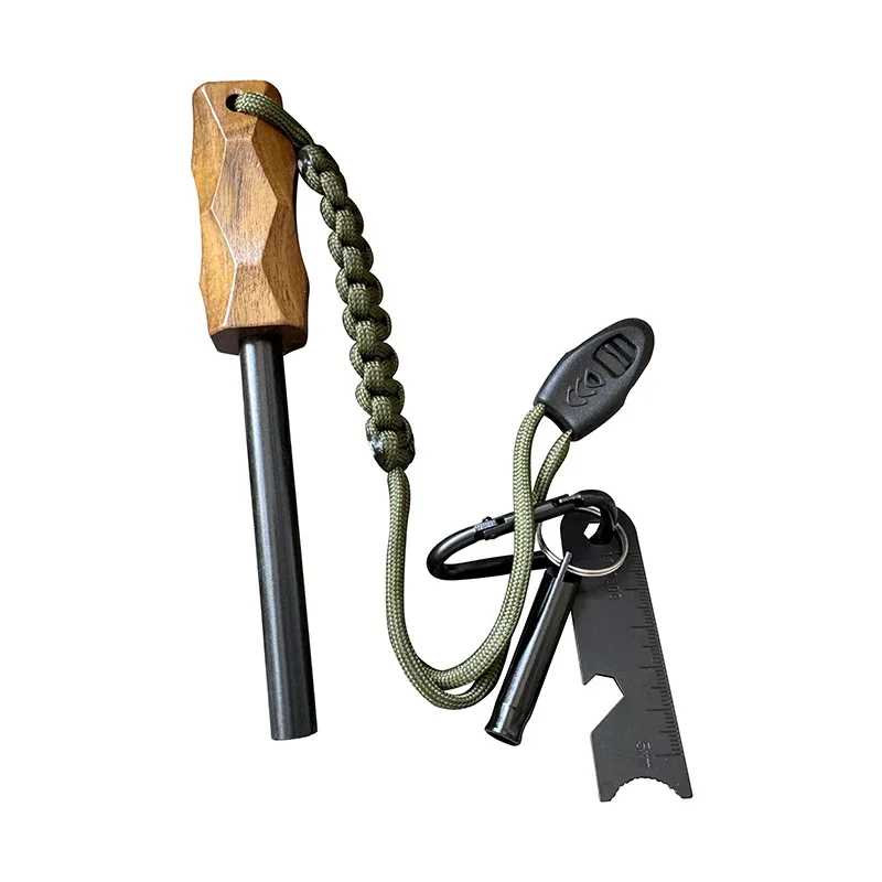 Nieuwe Outdoor vuursteen vuura - Ferro Rod Striker recensie en prijs