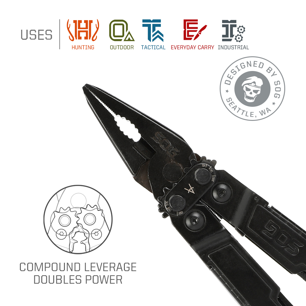SOG PowerAccess 18-in-1 zakger - Edc Every Day Carry おもちゃ recensie en prijs