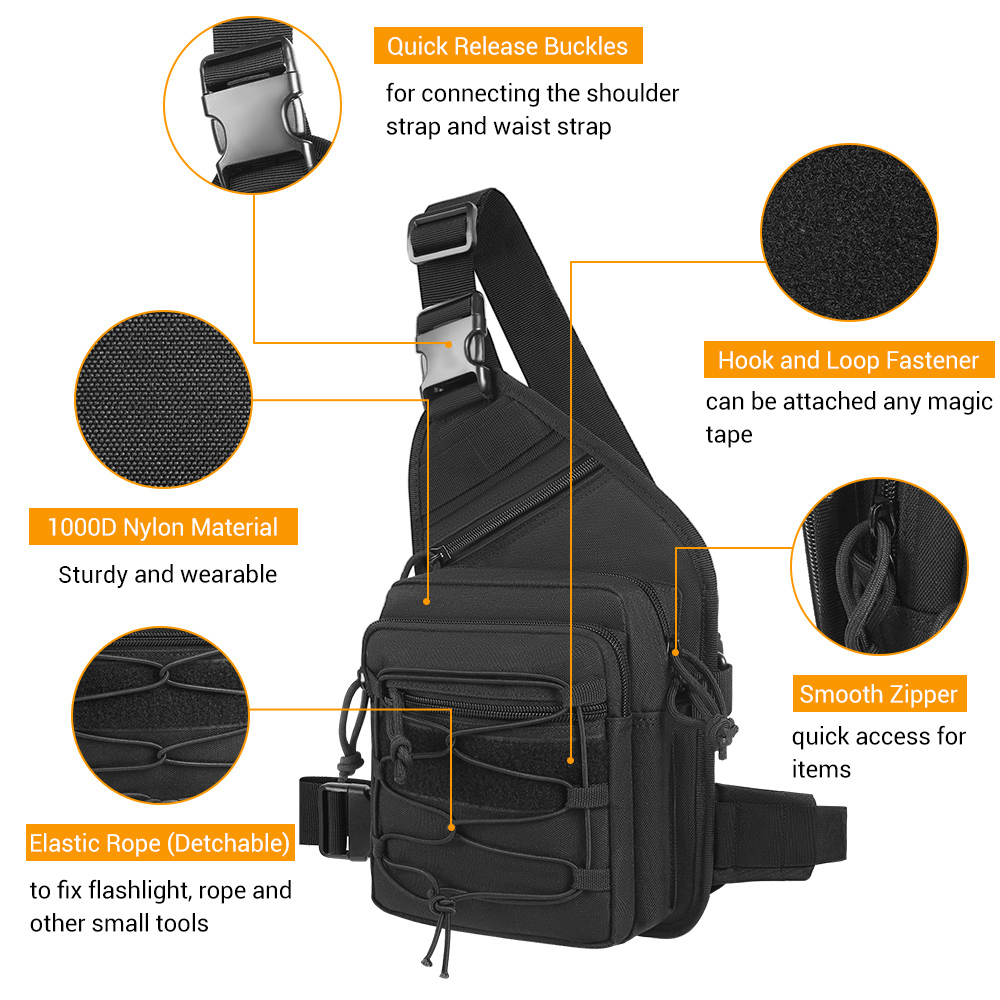 Tactische pistool opbergtas, v - Edc Concealed Carry Holster recensie en prijs