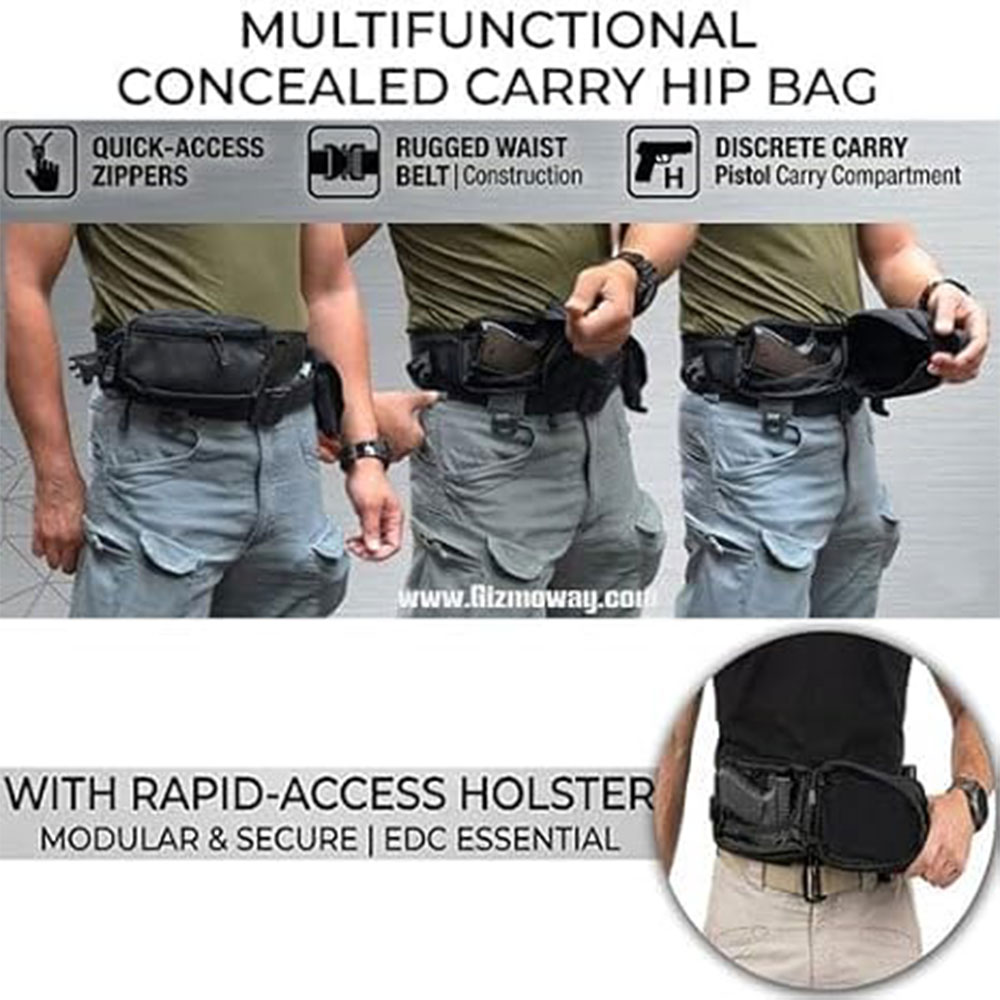 Tactische pistooltas, wapentas - Edc Concealed Carry Holster recensie en prijs