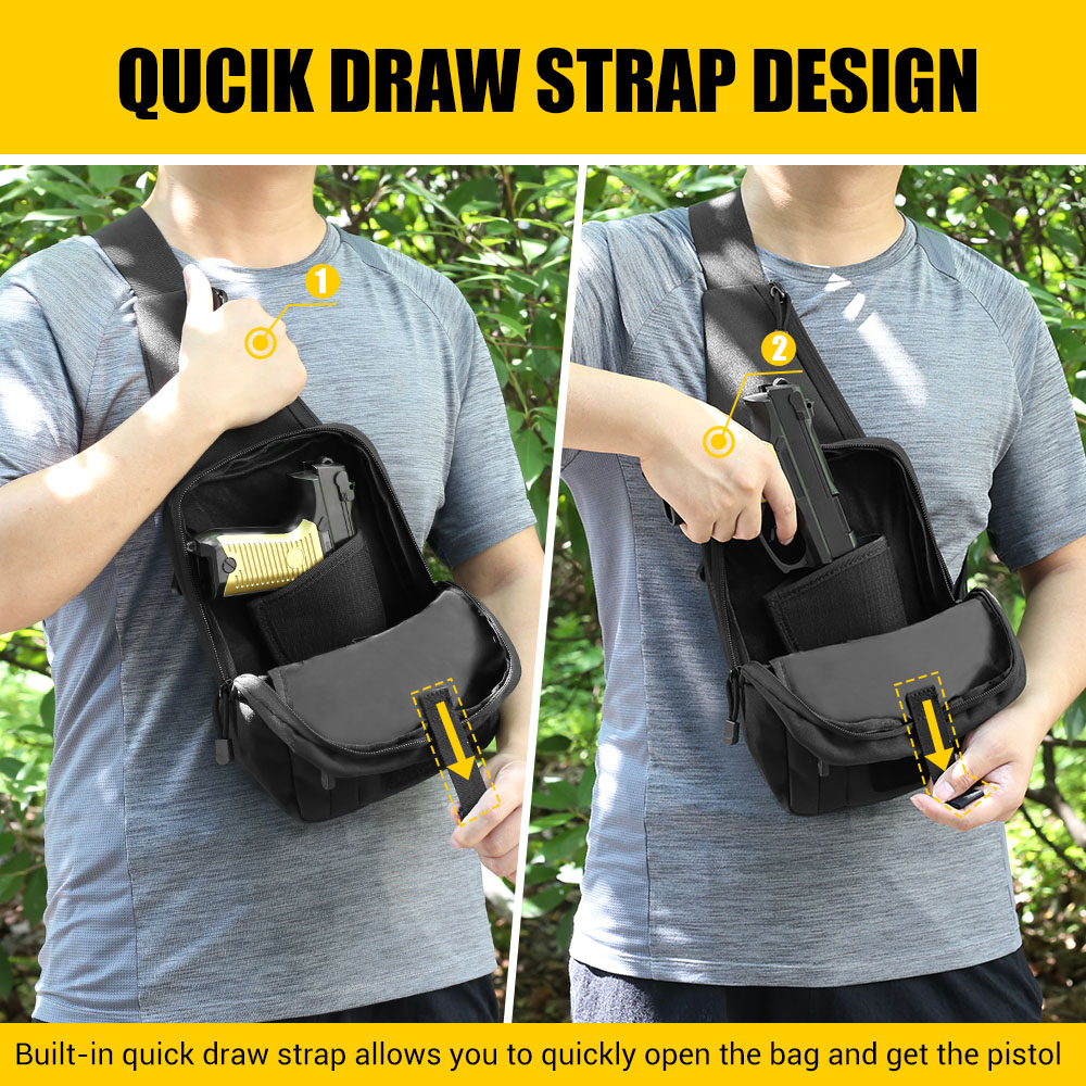 Tactische Pistool Tas Verborge - Edc Concealed Carry Holster recensie en prijs