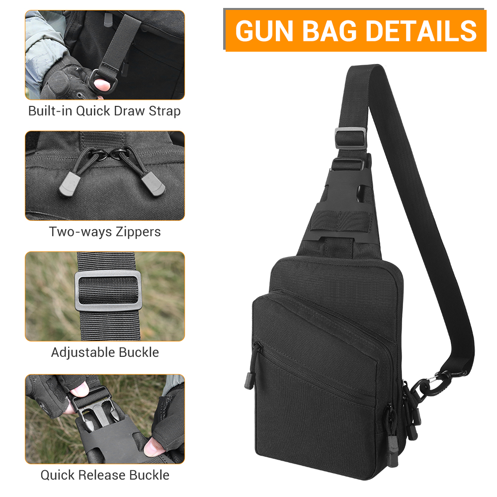 Sneltoegang pistooltas, verbor - Edc Concealed Carry Holster recensie en prijs