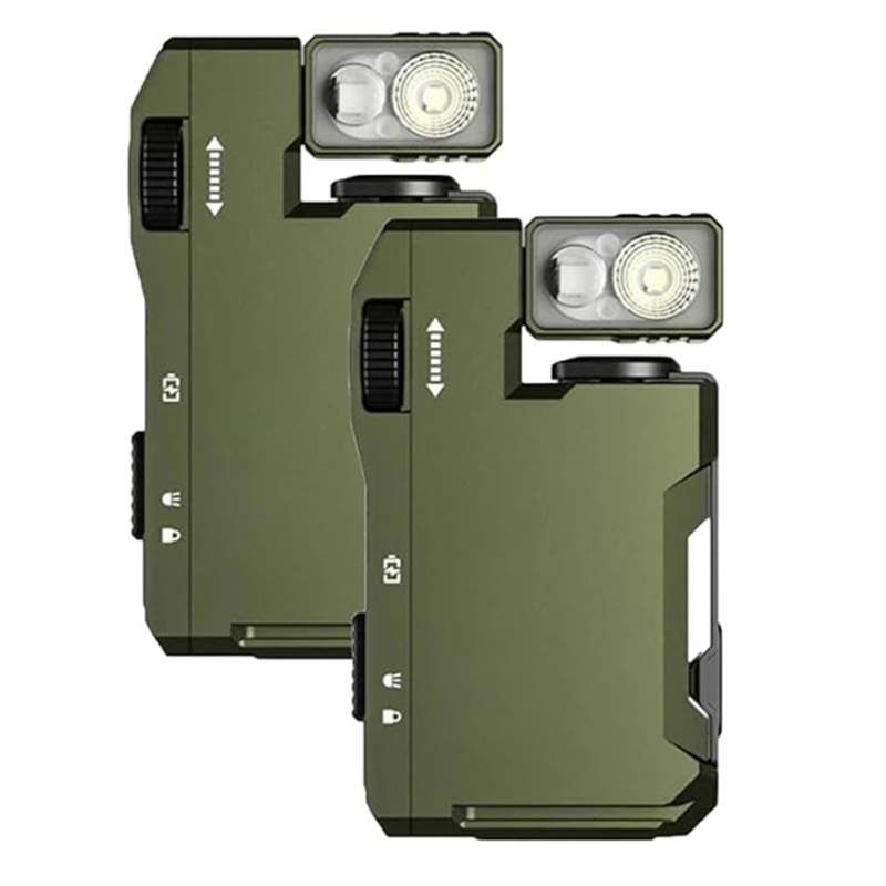 AT51-2 stuks EDC-zaklamp met 3 - Edc Daily Carry recensie en prijs