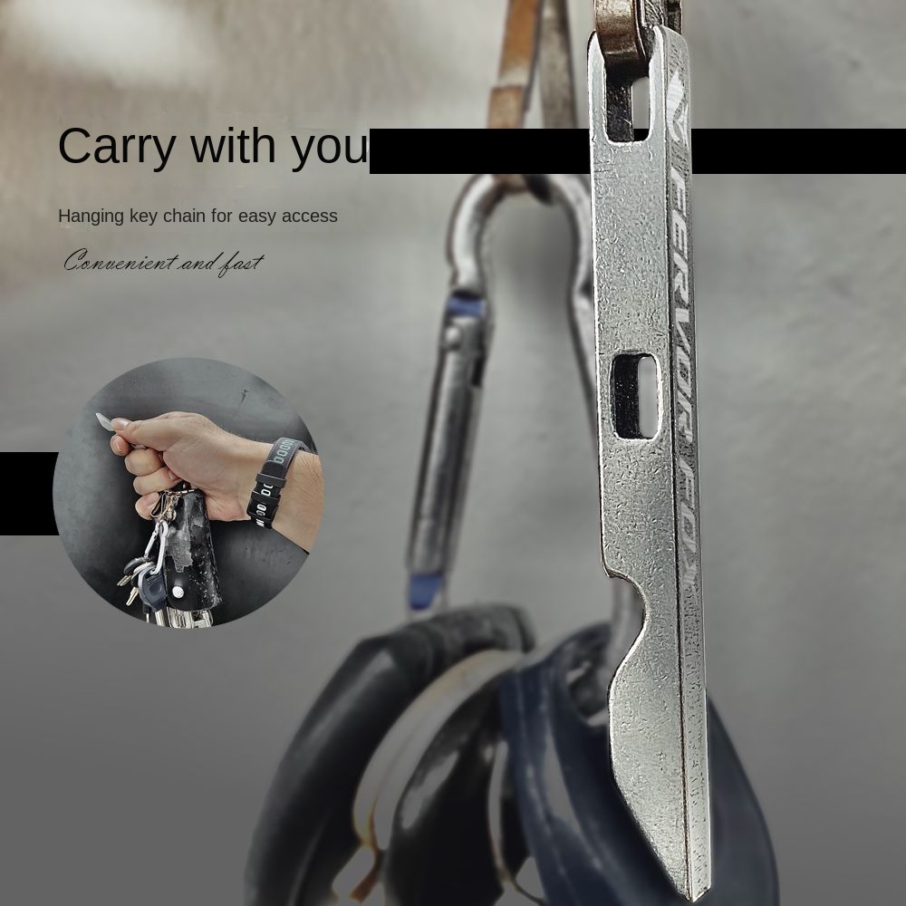 Nood-sleutelhanger ruitbreker  - Titanium Pry Bar recensie en prijs
