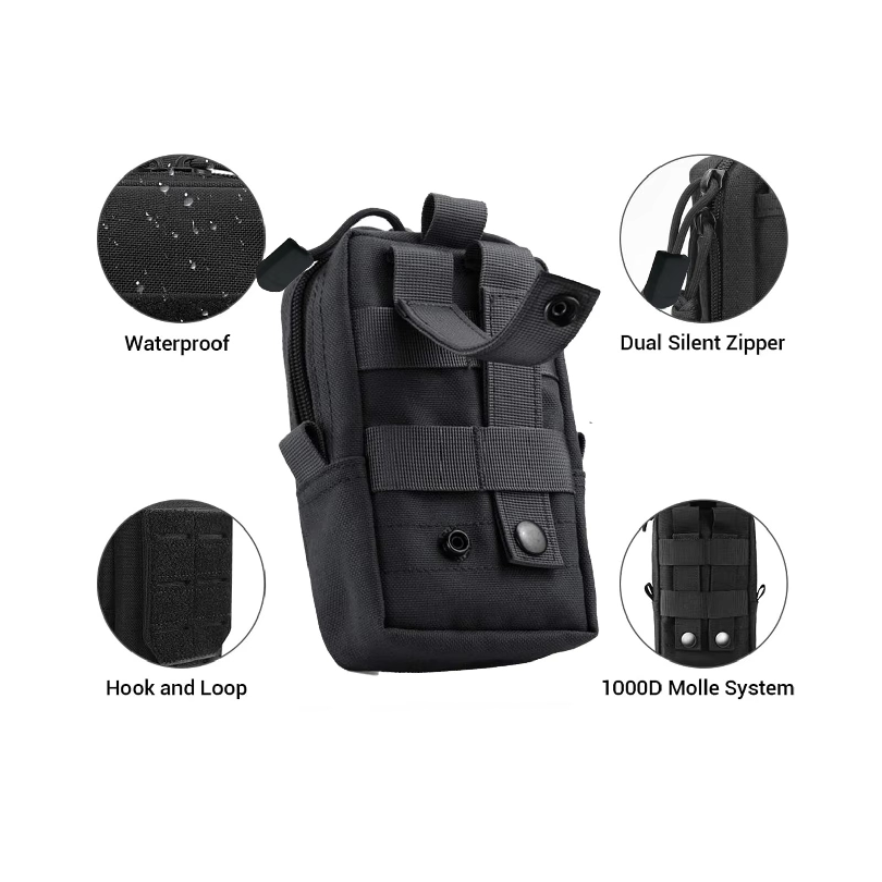 Tactische Molle Pouch Heuptas  - Edc Carry Pocket recensie en prijs