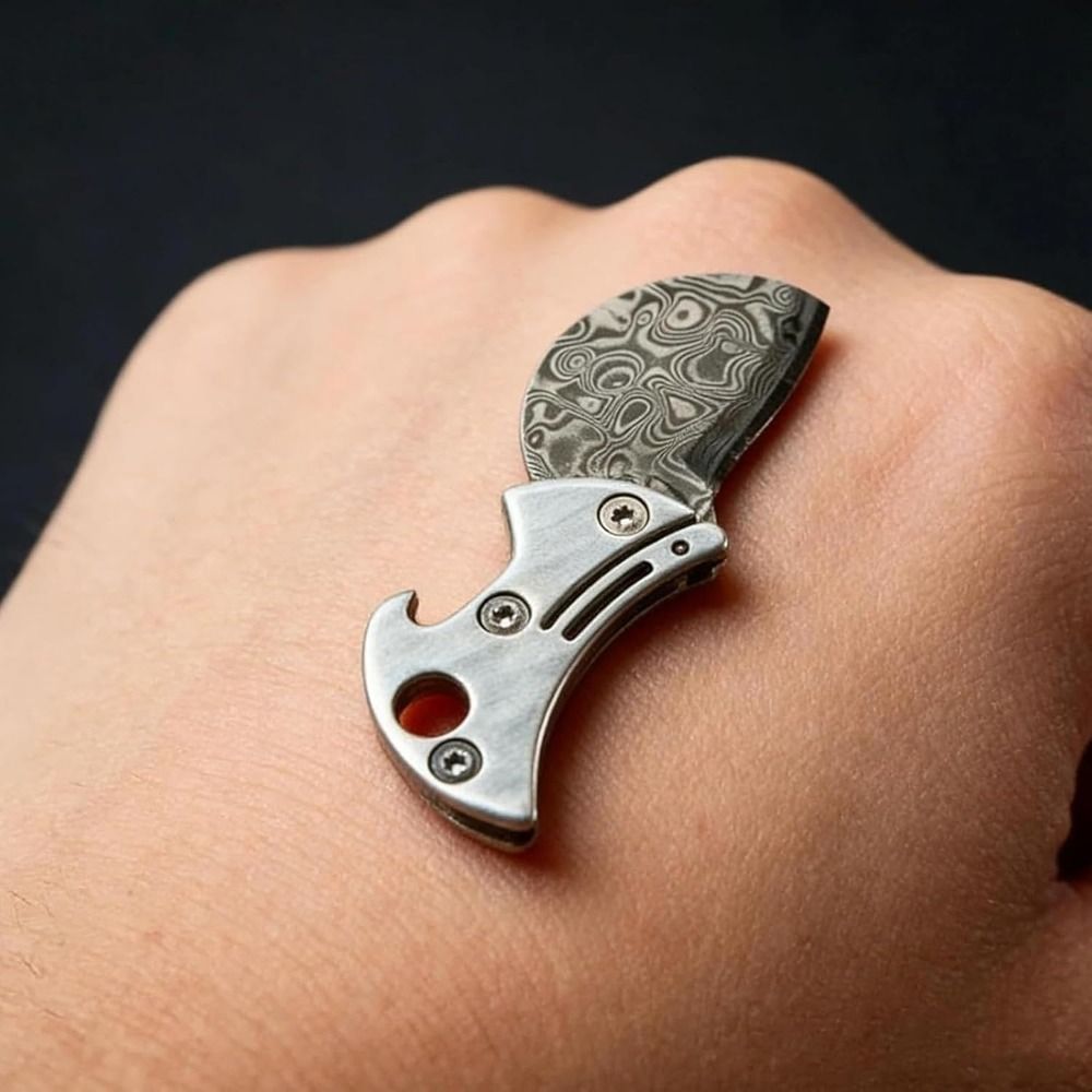 Draagbare flesopener van titan - Edc Every Day Carry おもちゃ recensie en prijs