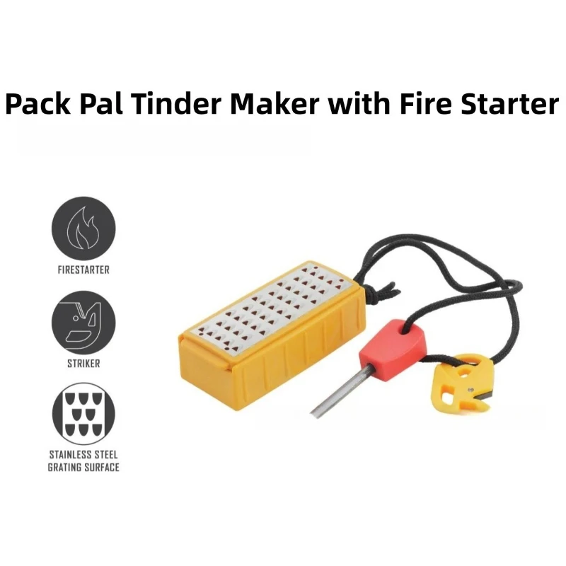 Lichtgewicht Tinder Maker met  - Ferro Rod Striker recensie en prijs
