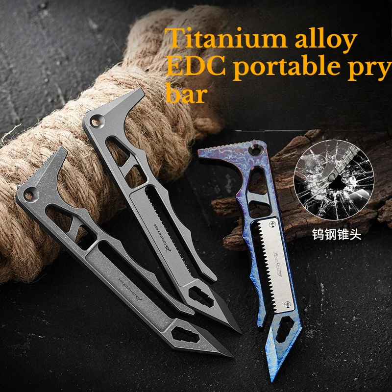 Multifunctionele titaniumleger - Titanium Pry Bar recensie en prijs
