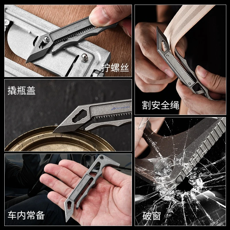 Multifunctionele titaniumleger - Titanium Pry Bar recensie en prijs