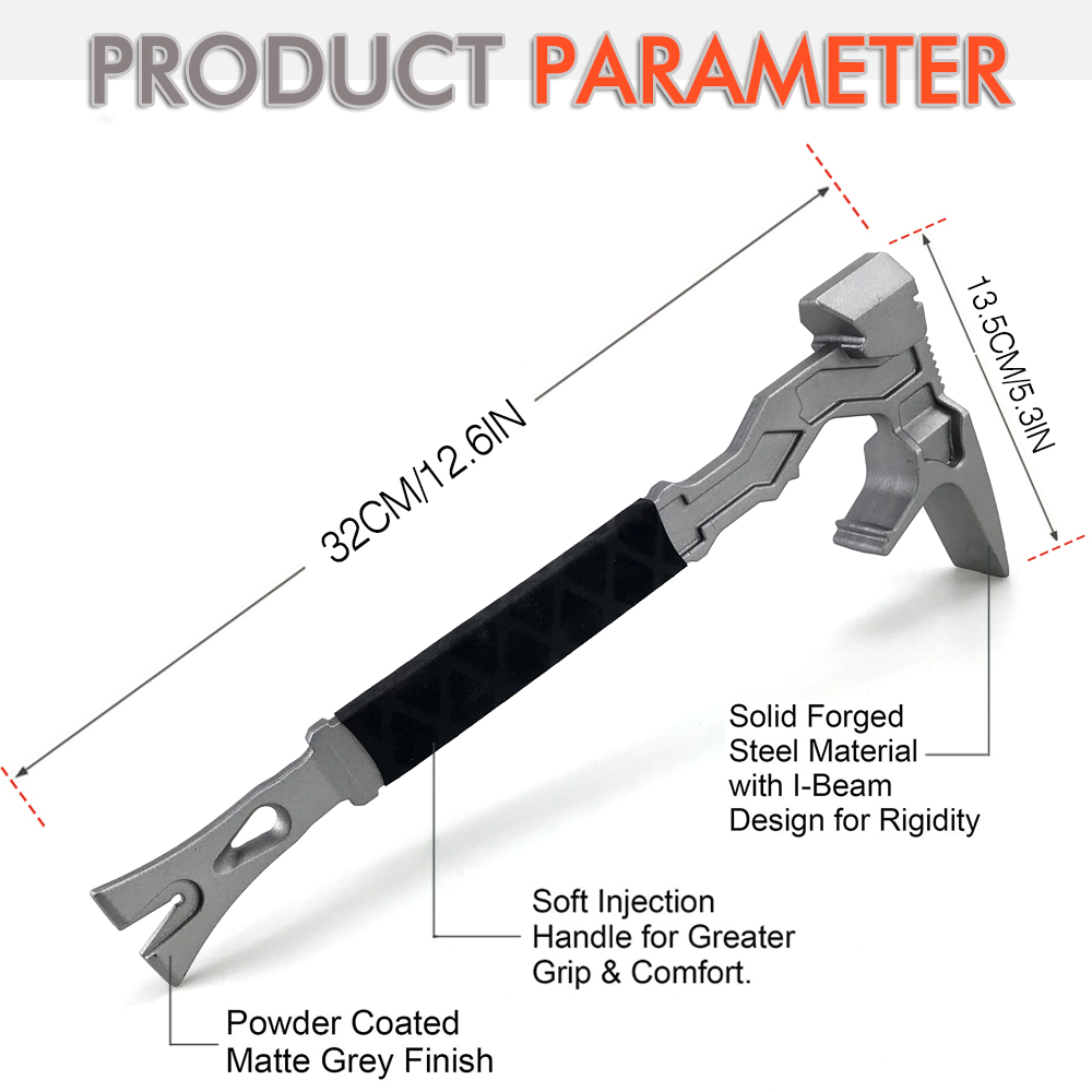 Buiten Multifunctioneel Hamer  - Titanium Pry Bar recensie en prijs
